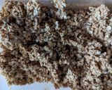 A picture of step 3 of Peanut & coconut bites.