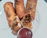 A picture of step 7 of Spring roll wrapper.
