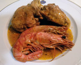 Foto del paso 10 de la receta: Pollo con gambas