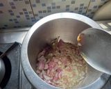 A picture of step 3 of Pressure cooker pulav.
