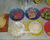 Foto langkah ke 1 dari resep Brokoli Beef Kentang Panggang.