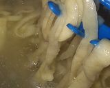 A picture of step 6 of Semolina pasta 😋.
