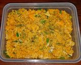 A picture of step 3 of Mike's EZ Cheesy Chicken & Rice.