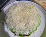 Foto langkah ke 5 dari resep Bolu Pandan Klepon 1 Telur Tanpa Pengembang.