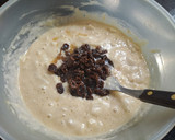 Foto del paso 2 de la receta: Torta húmeda de peras y pasas