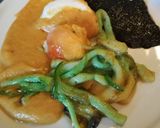 Foto del paso 5 de la receta: Tallarines de calamar y wakame con huevo flor