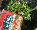 Foto langkah ke 7 dari resep Cah Kangkung Baso Saus Tiram.