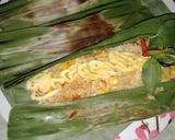 Foto langkah ke 8 dari resep Nasi Bakar Sewir Telur.
