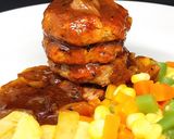 Foto langkah ke 5 dari resep Beef Patty Steak with BBQ Sauce.