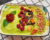 Hình bước làm 2 của món Smoothie bơ