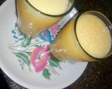 A picture of step 2 of Fresh peach juice.