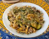 Une image de l'étape 19 de Riz à l'agneau, courgettes et panais.