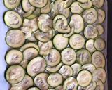 Foto del paso 7 de la receta: Brazo gitano de calabacín con Gambones y bocas de mar