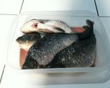 Foto langkah ke 1 dari resep Pepes ikan mas duri lunak ala mahce👌.