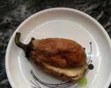 A picture of step 3 of Eggplant (baingan) bharta.