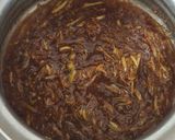 A picture of step 2 of Raw mango sweet chutney.