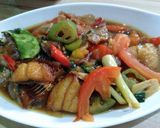 Foto langkah ke 7 dari resep Tumis jambal roti.