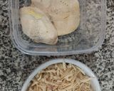 A picture of step 1 of Chicken Crispy Tacos (Tacos Dorados de Pollo).