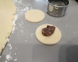 Mandulás, marcipános szilvalekváros kiflicskék gluténmentesen recept fázis 5 fotója
