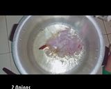 A picture of step 2 of Chicken Veg Pulao.