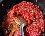 A picture of step 4 of Beetroot pav bhaji.