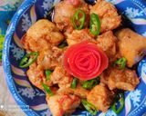 A picture of step 8 of Ginger chicken 🐔🐔.