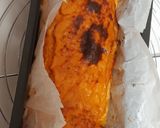 Foto del paso 5 de la receta Pastel ligero de merluza, sin lácteos, en airfryer