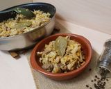 Foto del paso 5 de la receta: Toros (Repollo encurtido guisado con carne de cerdo.)