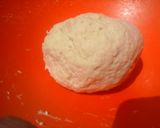 A picture of step 3 of Fish rolls.