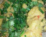 A picture of step 2 of Allu ke chapli kabab.