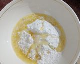 A picture of step 3 of Crunchy Samak Besan Cookies.