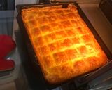 A picture of step 9 of Quick and Delicious Kaseri Cheese Pie.
