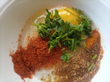3 spice egg Paratha