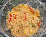 A picture of step 1 of Burrito bowl.