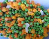 Mustáros tarja, párolt rizzsel, párolt zöldséggel recept fázis 3 fotója