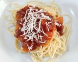 Foto langkah ke 10 dari resep Spaghetti Bolognese.
