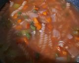 A picture of step 15 of Minestrone Soup From Homemade Vegetable Stock.
