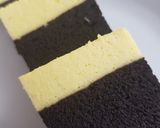 Foto langkah ke 9 dari resep Brownies kukus coklat keju.