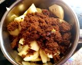 A picture of step 1 of My Apple & Peach Crumble.