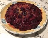 Une image de l'étape 12 de Gâteau aux pêches de vigne,yaourt et vanille.