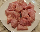 Foto del paso 3 de la receta: Guiso de pollo con berenjena, calabacín y pimientos