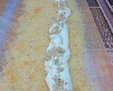 A picture of step 4 of Kunafa Rolls.