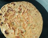 A picture of step 3 of Alu ka paratha.