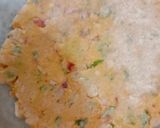 A picture of step 4 of Rajasthani Tikkar Parantha.