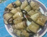 Foto del paso 2 de la receta: Rolls de berenjena ricota y acelga con una salsa natural roja