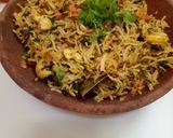 A picture of step 8 of Methi Tomato Rice.