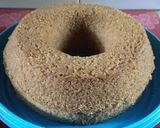 Foto langkah ke 4 dari resep Caramel Coffee Sponge Cake (Kue Bolu Kopi Caramel).