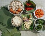 Foto langkah ke 2 dari resep "Pepes Tahu - Jamur Kancing".