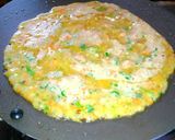 A picture of step 4 of Paneer suzi cheela / cheese rava pancake.