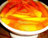 A picture of step 2 of Mango Custard.